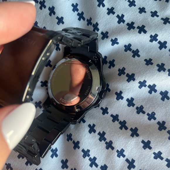 Fossil Men's Luxury Twist Collection Black Watch ME1147 $250 - Picture 3 of 5